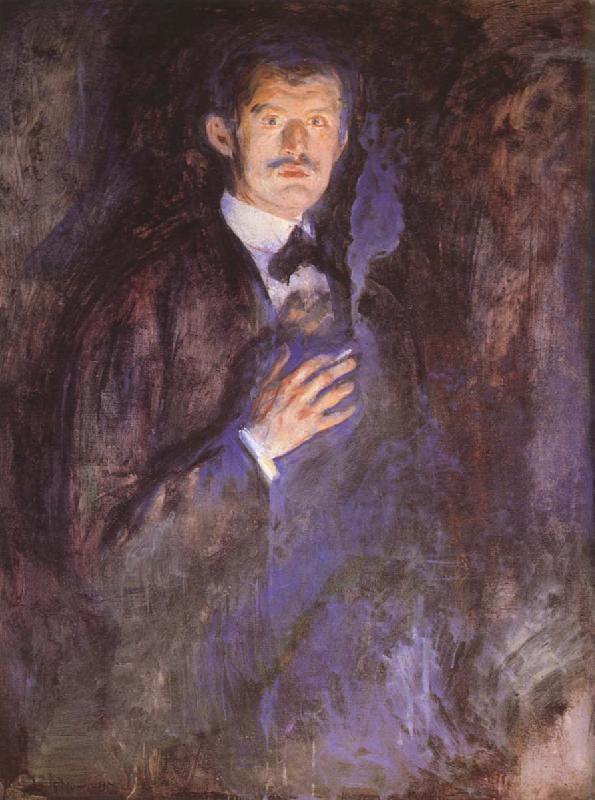 Edvard Munch Self-Portrait